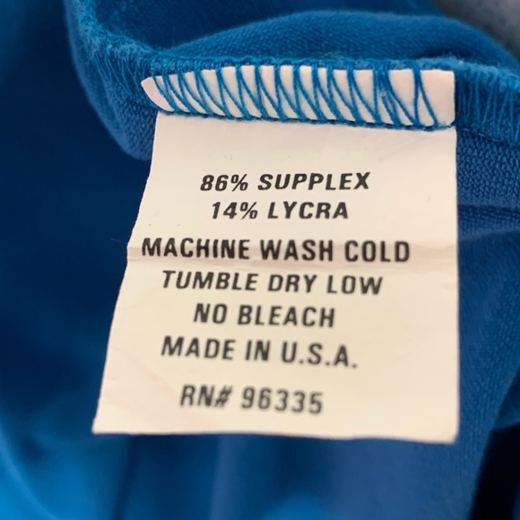 VTG Y2K Susana Monaco Vibrant Sleeveless Blue Midi Dress S - Picture 6 of 11